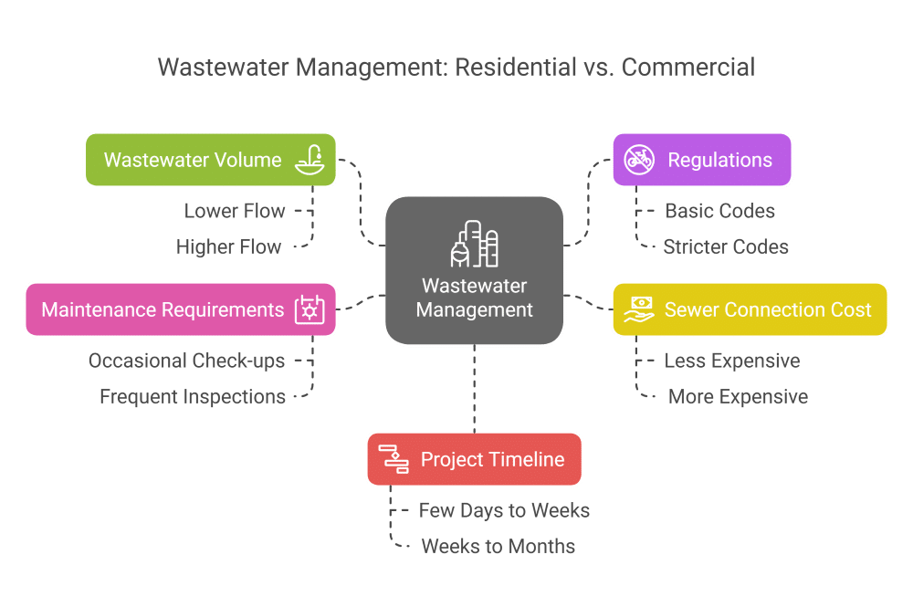 Sewer line connection requirements suffolk 